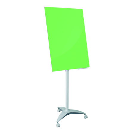 Flipchart mobilny szklany