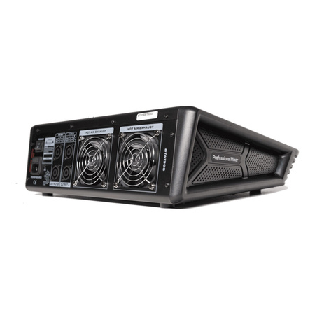 Powermikser 6 kanałowy Brass Tone Audio 2X300W BTA1306