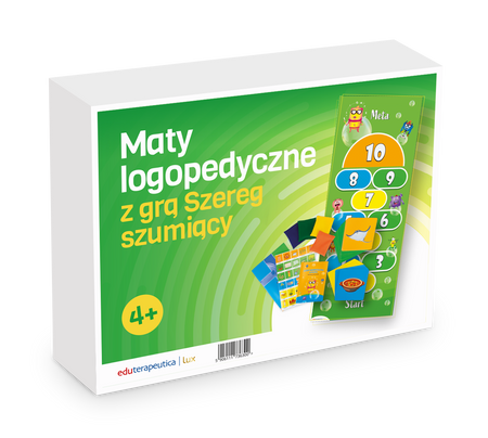 Eduterapeutica Lux Maty logopedyczne z grą Szereg szumiący