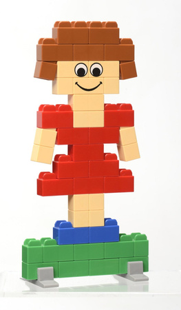 Little Architect - ArchiMates 630 el. - Klocki edukacyjne