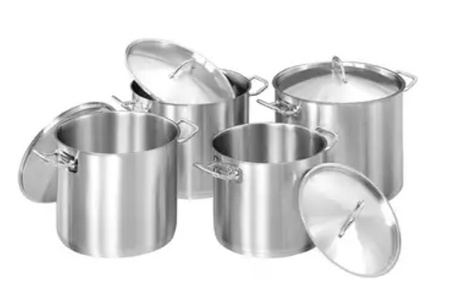 Zestaw garnków z pokrywami, 4-częściowy | BARTSCHER