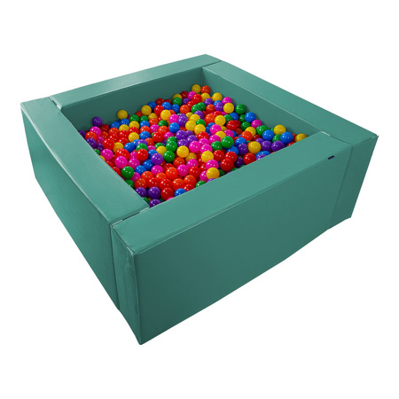 Basen z piłeczkami 1,5x1,5m wys. 45cm (1000 piłeczek)