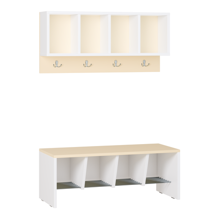 Szatnia modułowa 4-osobowa