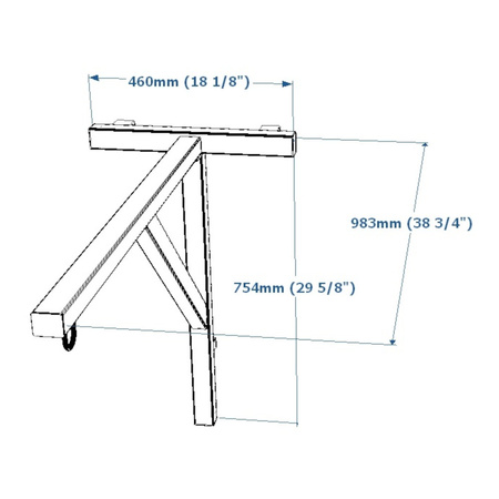 Uchwyt na worek bokserski BenchK BBHB