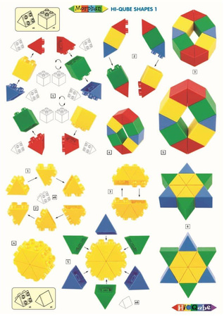 Morphun Hi-Qube Pre-school 80 el. - Klocki konstrukcyjne