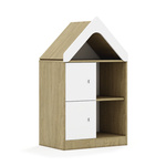 Regał Blox Base 70 2PP 2F1 z daszkiem 706x466x1223