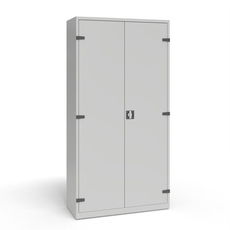 Szafa warsztatowa z 1 półką stałą, 8 szufladami o wys.200 mm