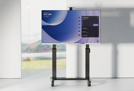 Profesjonalny elektryczny mobilny stojak TV wózek do telewizorów LCD LED 75" - 120"