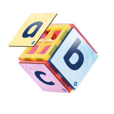 COBLO, nakładki na klocki - Małe litery 60 szt