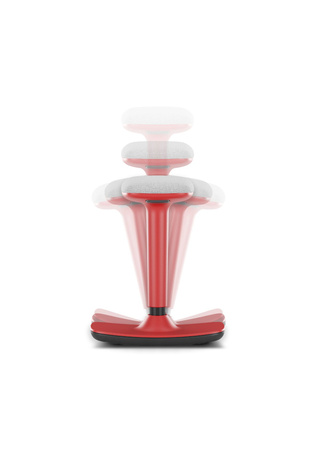 Stołek Leo biały Meditap 03