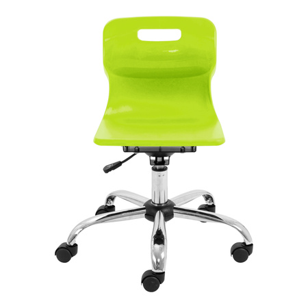 Krzesło obrotowe Titan T30 - rozm. Junior kolor limonkowy