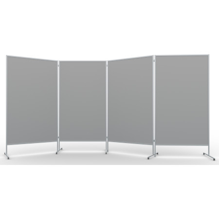 Tablica moderacyjna - parawan - dwustronna tekstylna