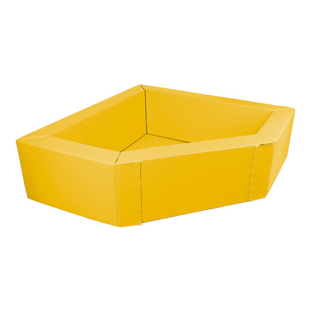 Basen narożny 2 x 2 m z ekoskóry, wysokość 60 cm