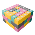 Tuki BUILDER 43 - zestaw klocków magnetycznych