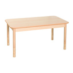 Stolik przedszkolny Domino DP regulowana wysokość rozmiar 0-3