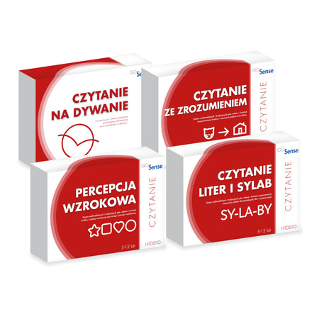 Zestaw GoSense Czytanie (Dysleksja) - całość - Premiera Wrzesień 2025