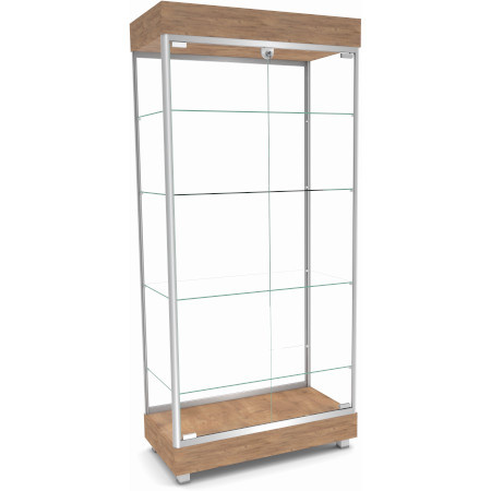 Witryna ekspozycyjna na 10 cm cokole