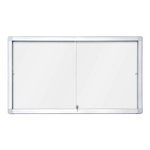 Gablota suchościeralna magnetyczna z drzwiami przesuwnymi