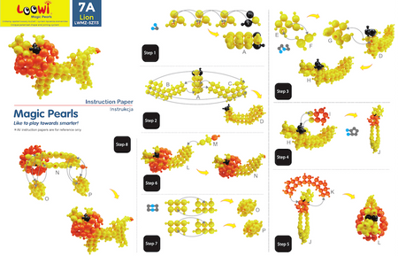 Loowi Zwierzęta 308 el. - Klocki konstrukcyjne