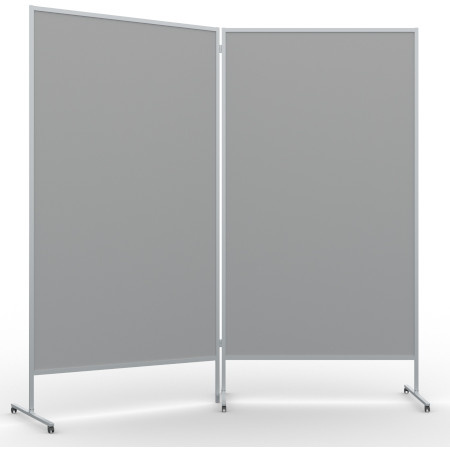 Tablica moderacyjna - parawan - dwustronna tekstylna
