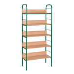 Regał biblioteczny jednostronny 5P