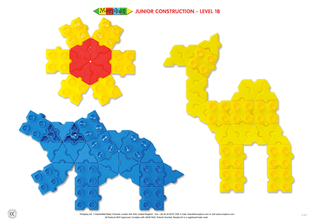 Morphun Konstrukcje 200 el. - Klocki konstrukcyjne