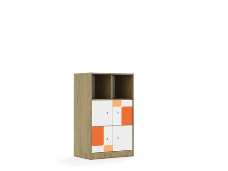 Regał Blox Pastel 70 3PP 4F1 706x466x1165