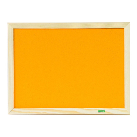 Tablica korkowa barwiona w ramie drewnianej