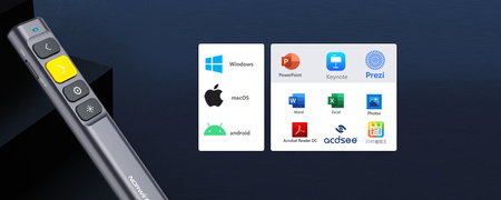 Pilot z wskaźnikiem laserowym do prezentacji multimedialnych Norwii N28