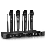 Mikrofony bezprzewodowe Shudder SDR2402 - 4 mikrofony doręczne