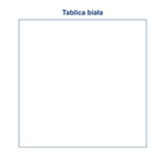 Nakładka magnetyczna 80x96 cm - Tablica biała