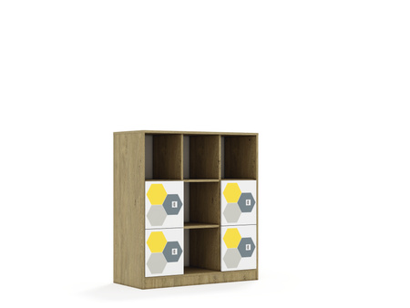 Regał Blox Hex 110 3PP 4F1 1049x466x1165 