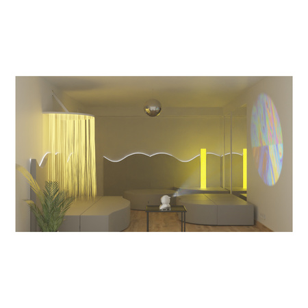 Pufa Relax do Kolumny Wodnej - kwadratowa