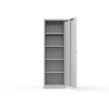 Szafa biurowa czteropółkowa,1 skrzydło drzwi uchylnych o szer. 600mm