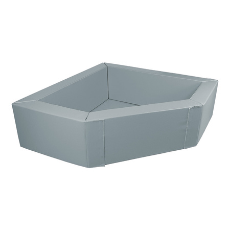 Basen narożny 2 x 2 m z ekoskóry, wysokość 60 cm