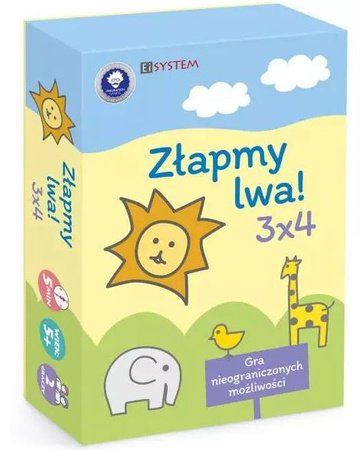 Złapmy lwa 3x4! Zestaw przedszkolno-szkolny