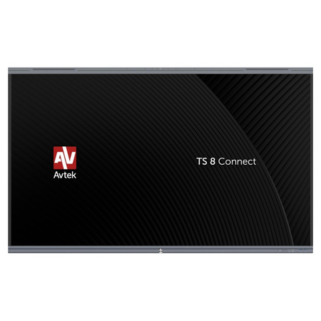 Zestaw z monitorem Avtek TS 8 Connect 75 - regulacja elektryczna