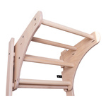 Drewniany drążek do podciągania BenchK PB204 w kolorze naturalnego drewna