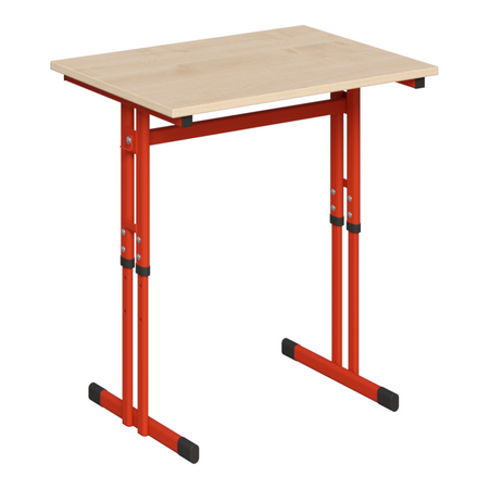 Ławka szkolna Reks 1-os. z regulacją wysokości