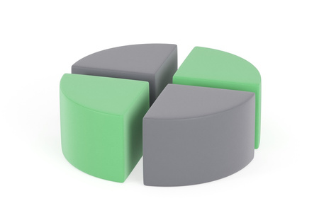 Zestaw puf Tobo Light 13 szary/zielony, rozmiar 2