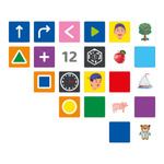 Kodo kartoniki do małej maty Kodowanie na Dywanie