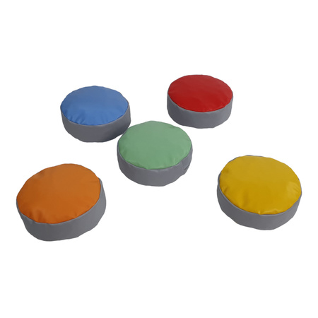 Poduszki okrągłe do siedzenia 30x10cm - 10 szt.