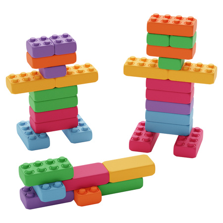 Klocki: Cegły Budowlane 33 — PASTEL