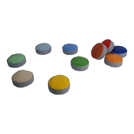 Poduszki okrągłe do siedzenia 30x10cm - 10 szt.