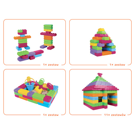 Klocki: Cegły Budowlane 33 — PASTEL