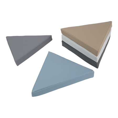 Zestaw klocków piankowych - Poduszki trójkątne 30x5cm 5 szt.