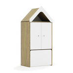Regał Blox Base 70 3P 2F2 ze skrzynią i daszkiem 706x466x1575