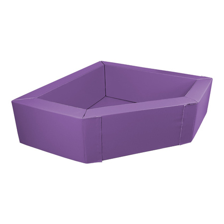 Basen narożny 2 x 2 m z ekoskóry, wysokość 60 cm