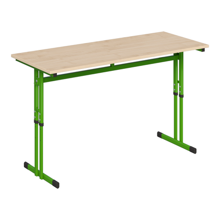 Ławka szkolna Reks 2-os. z regulacją wysokości