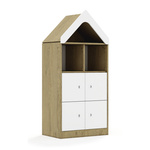 Regał Blox Base 70 3PP 4F1 z daszkiem 706x466x1575